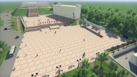 Информационное сообщение о проведении общественных обсуждений дизайн-проекта благоустройства общественной территории - придворцовой площади города Амурска.